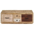 thumbnail image 2 of vidaXL Coffee Table 90x60x30 cm Solid Mango Wood, 2 of 5