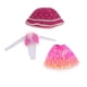 thumbnail image 1 of Sweet 12 '' Doll Girl Princess Jumpsuit Hat Doll Costume ACCS (Rose Red), 1 of 9