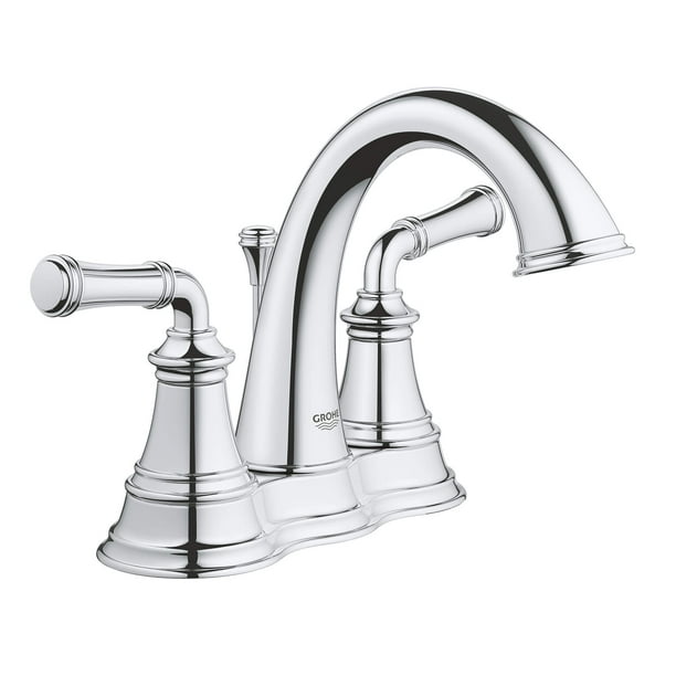 GROHE Gloucester 4 in. Centerset 2Handle Bathroom Faucet 1.2 GPM in