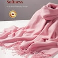 thumbnail image 4 of Winter Women Warm Scarf Long Shawl Large Scarves Cold Weather Thick Blanket Colorful Gift, 4 of 6