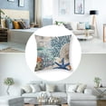 thumbnail image 5 of BANET Throw Pillow Covers Blue Cushion Case for Sofa Couch Set of 2 Pillowcase Square 12x12in, 5 of 7