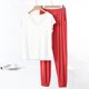 thumbnail image 1 of TaTaai Loose Fit Winter Sleepwear Women, Thick Warm Pajama Top with Pants, Solid Color Fleece Loungewear Set, Cozy Cold Weather Apparel Gift, 1 of 6