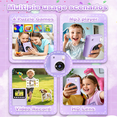 thumbnail image 2 of JoyStone Kids Camera Instant Print, 1080P Instant Digital Camera with 4 Color Print Paper, Birthday Gift for Girls and Boys Aged 3-12, Purple, 2 of 9