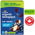thumbnail image 2 of SunRype Organic Fruit Bites Apple Blueberry, 2 of 7
