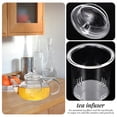 thumbnail image 3 of WRITWAA Clear Glass Tea Strainer with Fine Mesh Filter, Perfect Essential Accessory for Tea and Brewing Enthusiasts, 3 of 6
