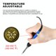 thumbnail image 4 of Kit De Soldador De 60W Kit De Multímetro Digital De Soldadura Ampliamente Utilizado Temperatura Ajustable Calentamiento Rápido Juego De Herramientas De Calentador De Soldadura Con 5 Puntas De Speravity TO005586-01, 4 of 7