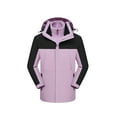 thumbnail image 4 of Outdoor Jacket Lined Versatile and Stylish for Casual Adventures for All Seasons Comfortable and Functional with Adjustable Features,Purple,XXXXL, 4 of 4