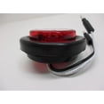 thumbnail image 2 of (50) Red 2 inch Round LED Truck Trailer Side Marker Clearance Lights / Grommet, 2 of 4