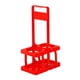 thumbnail image 2 of Portabotellas de agua deportiva shamjiam plegable rojo con asa para 2 botellas, 2 of 8