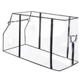 thumbnail image 2 of harayaa PVC Wagon Rain Cover Foldable Waterproof Clear Canopy Windproof Cart Accessories, 2 of 8