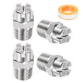 thumbnail image 1 of Uxcell 1/4" BSP Macho 60° Punta de Rociado en Forma de Abanico [5PCS] - Boquillas de Lavadora a Presión con Cinta de Sellado - [Orificio de 0.91MM], 1 of 7