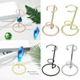 thumbnail image 3 of Daily Mix Store Crystal Wand Display Stand - Metal Base Holder for Small Gemstones & Minerals, 3 of 9