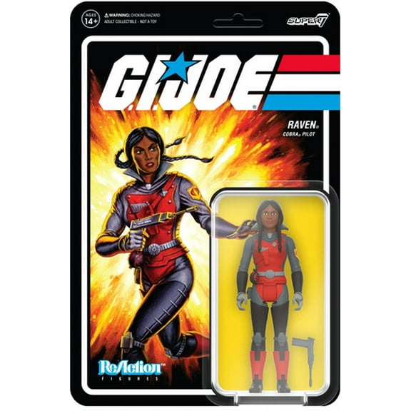 Super7 - G.I. Joe ReAction Figures Wave 5 - Raven, Super7, Gifts