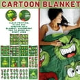 thumbnail image 1 of The Grinch Navidad Blanket Merry Navidad Blanket 39" x 59" Throw Fleece Blanket in Home Bed Sofa Chairs Dorm, 1 of 6