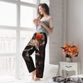 thumbnail image 5 of Sikiie Vintage Butterfly Flower Skull Women’s Ultra-Soft Comfy Lounge Pants Sleepwear Comfy Lounge Pants Drawstring Sleep Bottoms with PocketsX-Large, 5 of 6