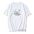 thumbnail image 2 of Faddish-Camiseta de algodón para hombre, camisa divertida de manga corta con cuello redondo, Estilo Vintage, Funky, 2 of 4