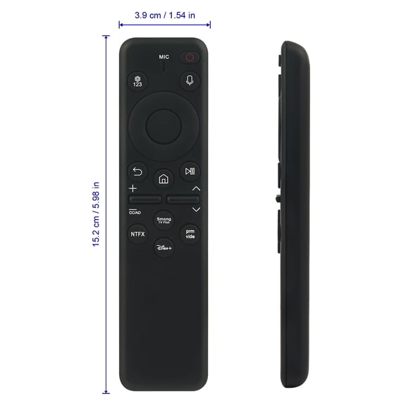 BN59-01432A BN59-01432D BN59-01455E Voice Replacement Remote Control, Fit for Samsung TV LS32BM500ENXGO QA55QN85CAW QN32LS03CBFXZA QN43QN800CFXZA QN50QN90CAFXZA QN55LS03CBFXZA UN85CU8000FXZA