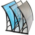 thumbnail image 4 of INTBUYING 30″×40″ Polycarbonate Awning Patio Canopy For Window & Door Dark Brow, 4 of 7
