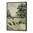 thumbnail image 3 of Designart 'Cabin In The Green Mountains' Cabin & Lodge Framed Canvas Wall Art Print, 3 of 5