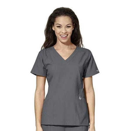 

Women s Stylized V-Neck Scrub Top