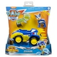 thumbnail image 2 of PAW Patrol, Mighty Pups Super PAWs Chase’s Deluxe Vehicle with Lights and Sounds, 2 of 6