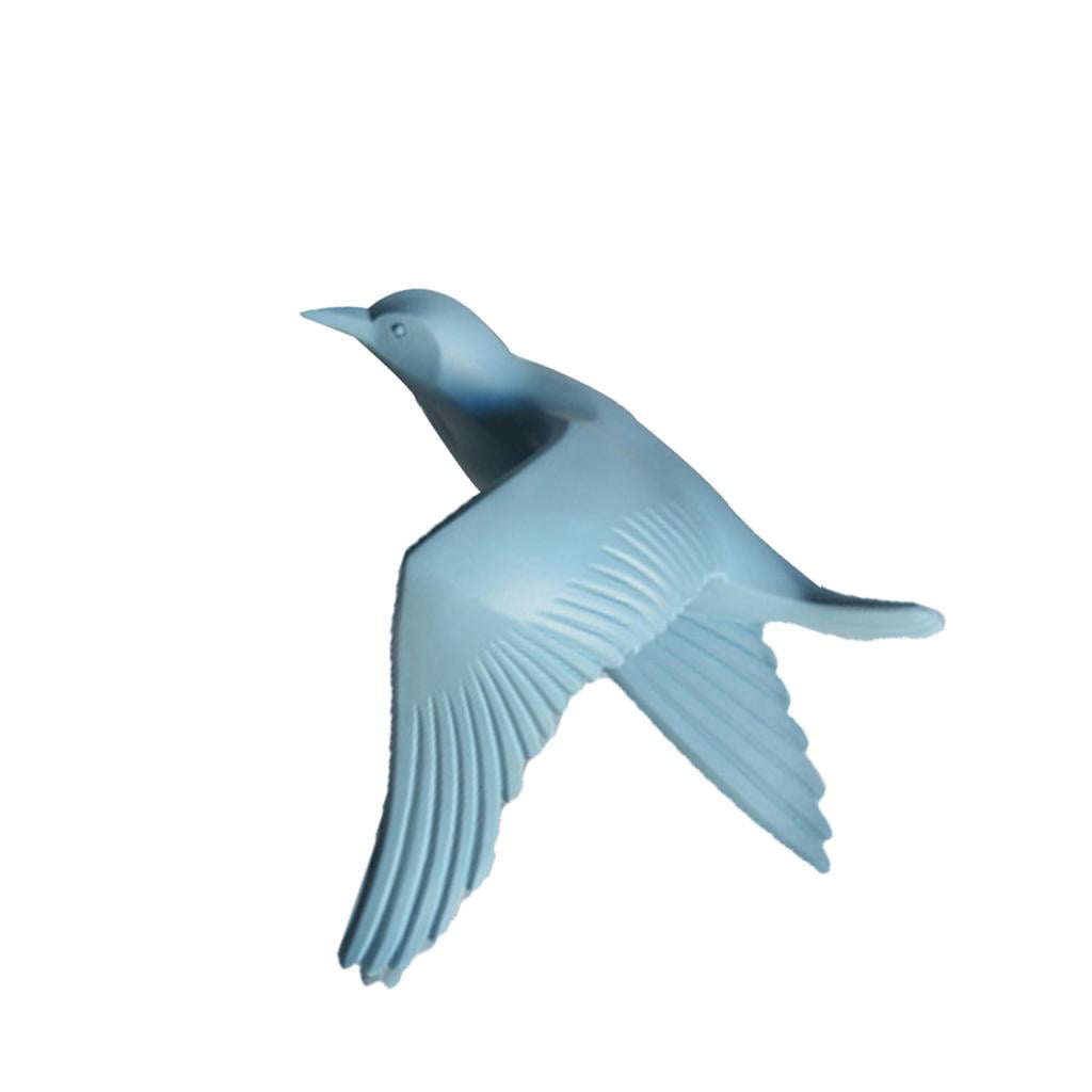 Details about   3D Hanging Flying Seagull Resin Crafts Wall Art Murals Sculptures Blue D 