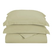Impressions Westfall Solid Microfiber Duvet Cover Set