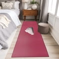 thumbnail image 6 of Pink Sky Kitchen Runner Rug 2x6 Washable Runners for Hallway Non Slip Abstract Sky White Minimalist Large Area Rug Indoor Floor Carpet for Bathroom Laundry Entryway Bedroom Living Room, 6 of 9