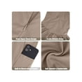 thumbnail image 6 of PULLIMORE Women's Athletic Tank Dress with Built-In Bra - Moisture-Wicking Golf/Tennis Dress(Khaki), 6 of 7