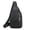 Black, variant on breaise Cross Body Bag Sling Bags for Women Backpack Lightweight Shoulder Chest Daypack for Men Women Hiking Travel