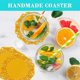 thumbnail image 5 of Posavasos para bebidas Posavasos hechos a mano Posavasos tejidos Super, 5 of 5