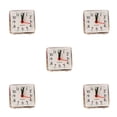 thumbnail image 2 of jesticaly Pointer Alarm Clock Decoration Bedside Table Clocks Travel School Kitchen Cooking Baking Work Timer Gift Home Decor White 5Set, 2 of 6
