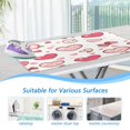 thumbnail image 5 of Ironing Mat Portable Ironing Blanket for Table Top Travel Ironing Pad for Washer Dryer 27.6" x 47.2" Cartoon Pink Hearts Pattern, 5 of 6