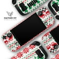 thumbnail image 3 of Design Skinz - Compatible with Steam Deck - Skin Decal Protective Scratch-Resistant Removable Vinyl Wrap Cover - Knitted Ugly Christmas Sweater V2, 3 of 5