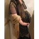 thumbnail image 3 of Chal Rheane Oro Pashmina Envolvente 160x45cm con Flecos Brillantes, 3 of 7