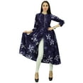 thumbnail image 2 of Phagun Cotton Tie-Dyed Designer Women Kurta Ethnic Top Tunic Dress Anarkali Kurti, 2 of 2