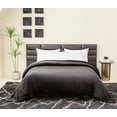 thumbnail image 3 of Manta COOVA Oversized King de 305 x 351 cm, color negro suave y cálido, 3 of 7