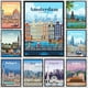 thumbnail image 4 of Pósteres y grabados de viajes de Ámsterdam, Tokio, Londres, Islandia, Bali, Vancouver, arte mural moderno, pinturas de ciudades, paisajes, cuadros en lienzo, 4 of 5