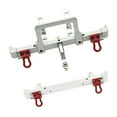 thumbnail image 1 of Milaget 2 Pieces 1/12 RC Front Rear Bumper Upgrade Part for MN82 LC79 RC Crawler Car, 1 of 9