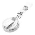 thumbnail image 3 of 4X Retractable Ski Pass ID Card Badge Holder Key Chain Reels with Clip White, 3 of 6