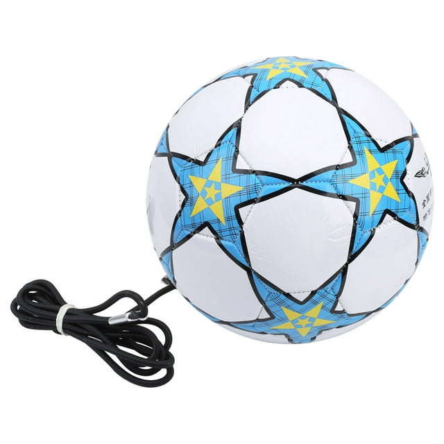 Football Trainer High Strength Elastic Rope PVC Material Long Service Life Elastic Rope Football For Soccer Training No.5 Ball