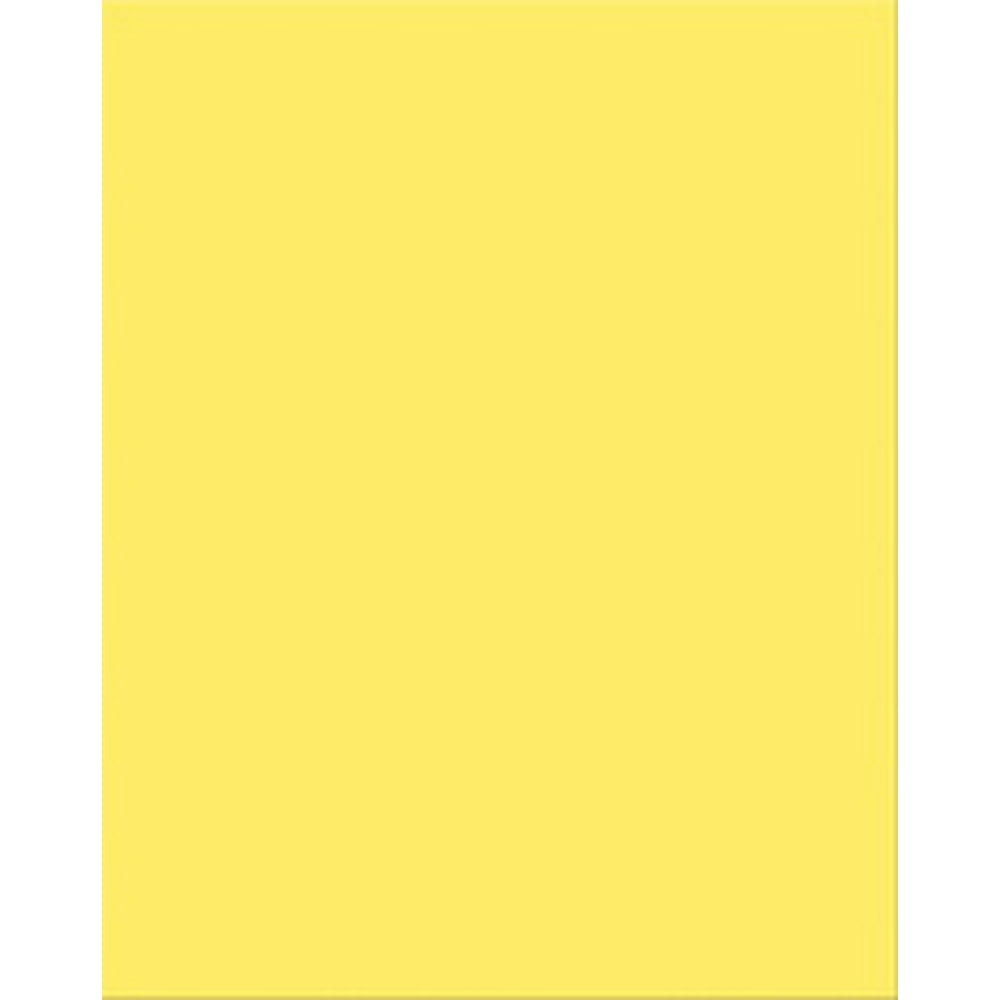 Pacon Plastic Poster Board, 22 x 28 Inches, Yellow, Pack of 25