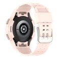 thumbnail image 2 of For Samsung Galaxy Watch4 Classic 46mm Smart Watch Strap Soft Wrist Band Integrated with Watch Case, 2 of 4