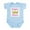 Sky Blue, variant on CafePress - Grandpa's Princess Infant Bodysuit - Baby Light Bodysuit, Size Newborn - 24 Months