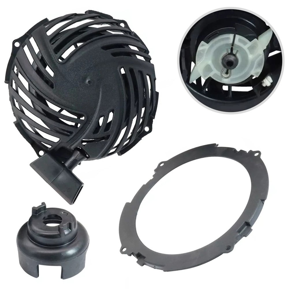 Recoil Starter for 450E 500E 550E 575EX Models Compatible with 593959 591139 Lawn Mower Replacement Part