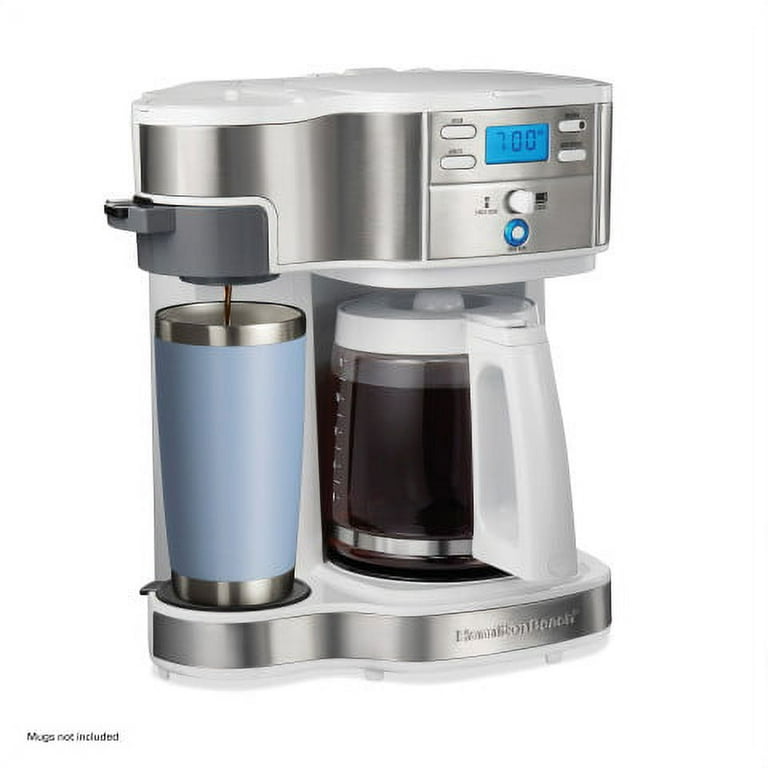 Hamilton Beach® 2-Way Programmable Coffee Maker 12 Cup Glass