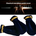 thumbnail image 2 of RUISINERY 3pieces Classical Piano Foot Pedal Covers Piano Pedal Protective Covers Case Musical Instruments Accessories Enduring, 2 of 8