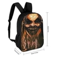 thumbnail image 2 of Bray Wyatt Backpack, 17-Inch Laptop Backpack, High Capacity Backpack For College Travel, Lightweight Daybackpack, 2 of 9