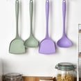thumbnail image 4 of Xyadri Silicone Cooking Utensils Set for Nonstick Cookware - Heat Resistant Non Scratch Spoon for Stirring, Mixing, Soup, Meal Prep - Kitchen Utensils Set with Holder Stand, Easy Clean, 4 of 4