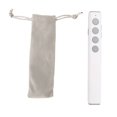 thumbnail image 2 of Wire less Presenter Remote, RF 2.4G USB PowerPoint Clicker with Hyperlink & Volume Control, PowerPoint Office Presentation Clicker for Keynote, PPT, Laptop, PC, 2 of 7
